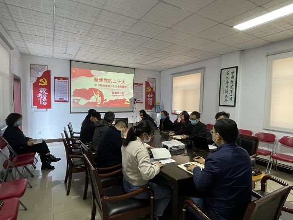 公司認真學習宣傳貫徹黨的二十大精神