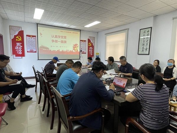 公司開展“認真學(xué)習(xí)黨章、嚴格遵守黨章”主題黨日活動